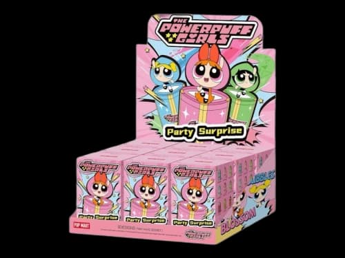 Pop Mart The Powerpuff Girls Party Surprise Series Figures Sealed Case (9 Blind Boxes)