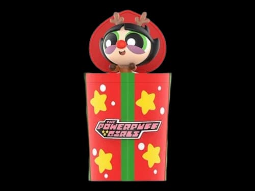 Pop Mart The Powerpuff Girls Party Surprise Series Reindeer Buttercup Figure