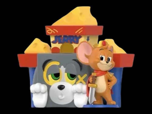 Pop Mart Tom and Jerry: Funfair Series Figures Jerry's Tom Castle Figure