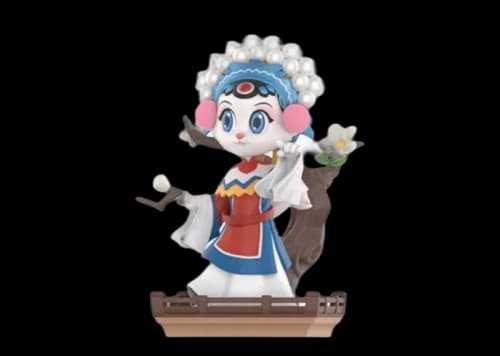 Pop Mart Tom & Jerry: Forbidden Compass Series Figures Chinese Opera Time Figure