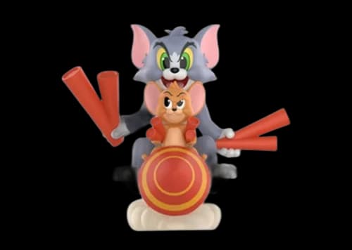 Pop Mart Tom & Jerry: Forbidden Compass Series Figures Firecracker Duel Figure