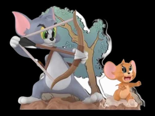 Pop Mart Tom & Jerry: Forbidden Compass Series Painting Adventure Figures
