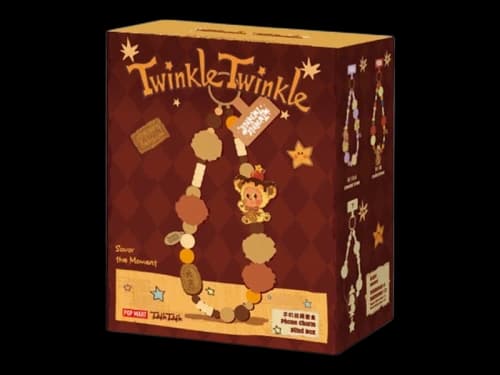 Pop Mart Twinkle Twinkle Savor the Moment Series Phone Charm Single Blind Box