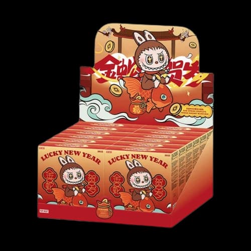 Pop Mart Wealthy Snake's New Year Celebration Series Mini Spring Couplets Fridge Magnet Sealed Case (12 Blind Box)