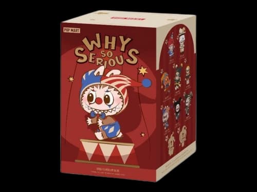 Pop Mart WHY SO SERIOUS Series Vinyl Plush Pendant Single Blind Box