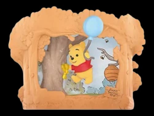 Pop Mart Winnie the Pooh Treehouse Theatre Series Up to the Honey Tree Figure