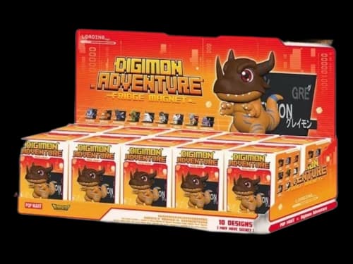Pop Mart x Digimon Adventure Fridge Magnet Sealed Case (10 Blind Box)