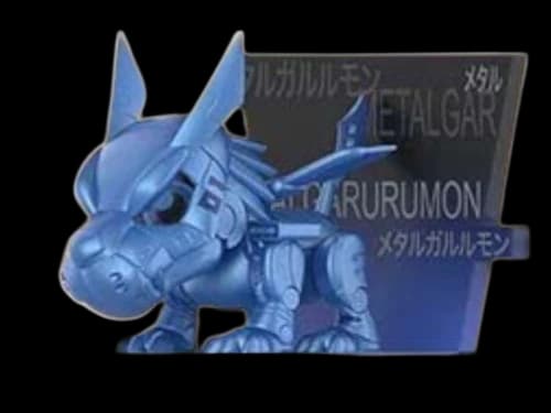 Pop Mart x Digimon Adventure Kyuukyoku Shinka-MetalGarurumon Fridge Magnet
