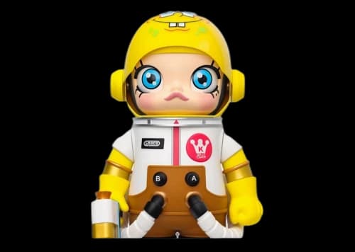Pop Mart x Space Molly x Spongebob 400% Figure