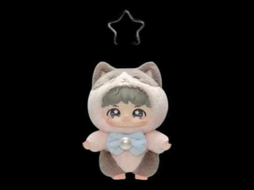 Pop Mart ZHOU SHEN SHENSELF Series Brave Heart Vinyl Plush Doll Pendant