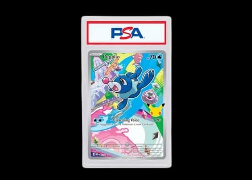 Popplio 2026 Pokémon Mega Evolution First Partners Collection Promo 45 (PSA or BGS Graded)