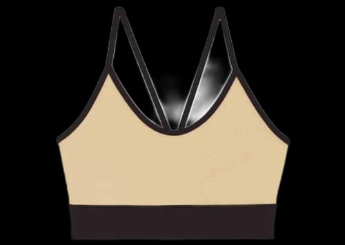 Puma x Ami Bralette Beige/Black