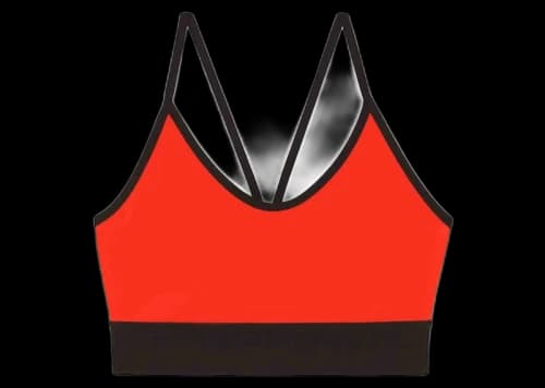 Puma x Ami Bralette Orange/Black