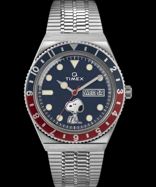 Q Timex Reissue x Peanuts 70th Anniversary TW2U71300ZV