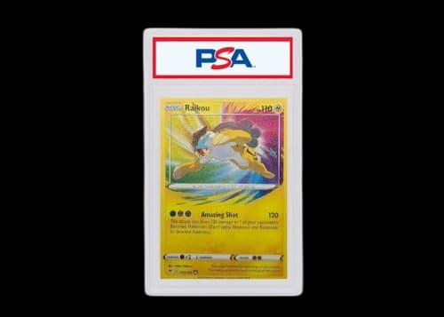 Raikou 2020 Pokémon Sword & Shield Vivid Voltage Amazing Rare #050/185 (PSA or BGS Graded)