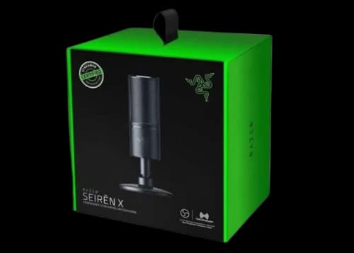 Razer Seirēn X USB Super Cardioid Condenser Microphone RZ19-02290100-R3U1 Black