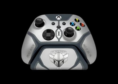 Razer Xbox The Mandalorian Beskar Edition Wireless Controller & Quick Charging Stand ELDSXBWCR-XGMND