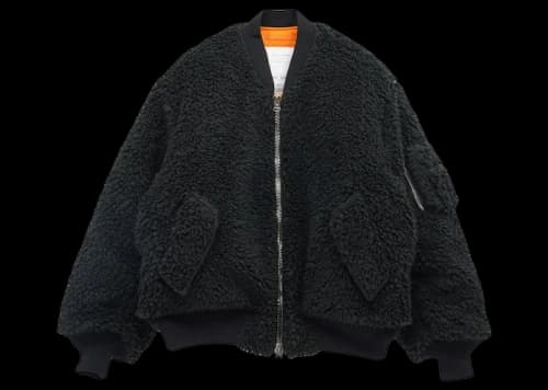 READYMADE Teddy Jesse Jacket Black