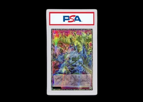 Red Dragon Archfiend's Chain 2026 Yu-Gi-Oh The Rival Limit Over Collection Red Dragon Archfiends Chain GMR Serial Numbered (Japanese) LOCR-JP009 (PSA or BGS Graded)