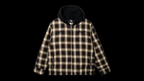 Revenge XXXTentacion Kill Hooded Flannel Brown/Black