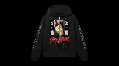 Revenge XXXTentacion Shattered Zip Black