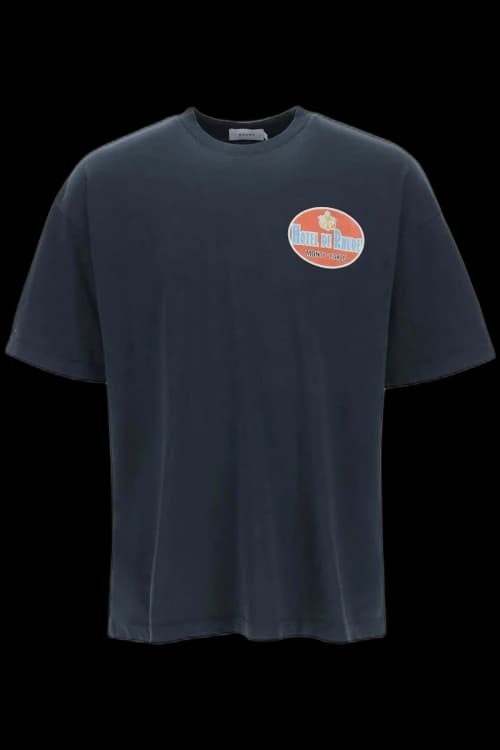 Rhude Hotel De Rhude T-shirt Black