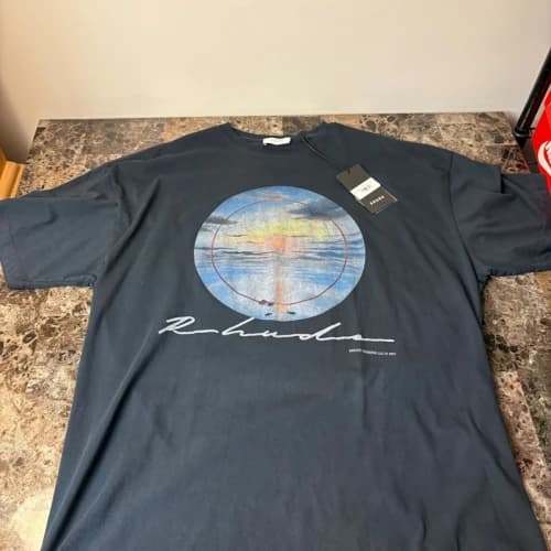 Rhude Sunset Tee Black
