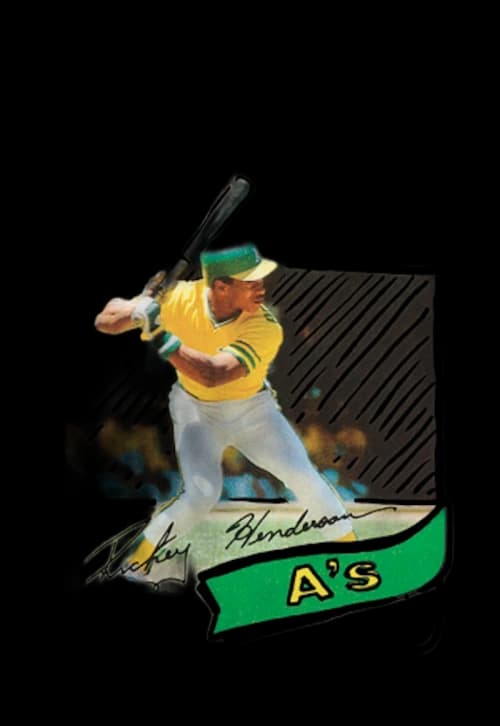 Rickey Henderson 1980 Topps Project 2020 Joshua Vides /1221 #14