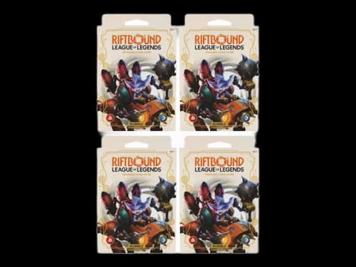 Riftbound League of Legends Spiritforged Rumble Champion Deck 4x Lot