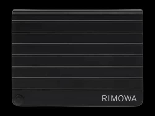 Rimowa Original Small Goods Aluminium Card Holder Black