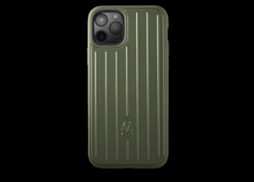 Rimowa Polycarbonate Cactus Green Groove Case for iPhone 11 Pro