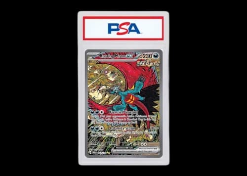 Roaring Moon ex 2025 Pokémon Scarlet & Violet Prismatic Evolutions Special Illustration Rare #162/131 (PSA or BGS Graded)