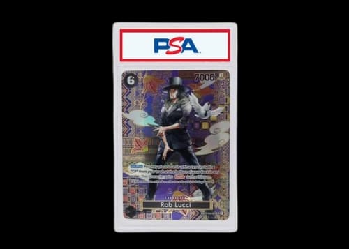 Rob Lucci 2023 Bandai One Piece Card Game Pillars of Strength Alt Art OP03-092 (PSA or BGS Graded)