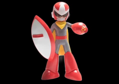 Ron English Megaman Protoman Grin LE Figure