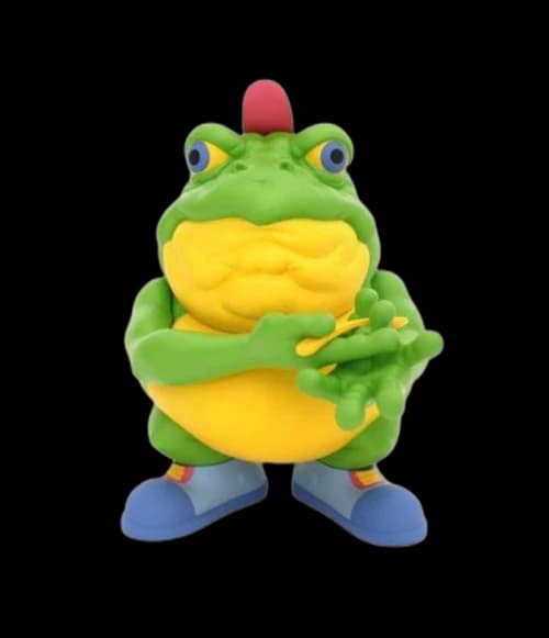 Ron English Popaganda Cereal Killers Killfrog's Sugar Smack Figure (8 Inch) Multi