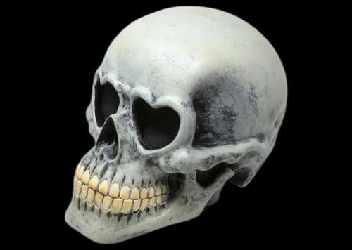Ron English Popaganda Heart Skull Sculpture