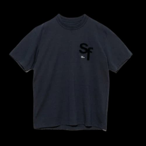 Sacai x Fragment The Classic T-shirt Navy
