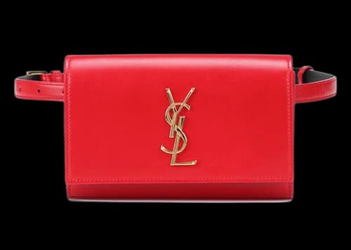 Saint Laurent Kate Belt Bag Red