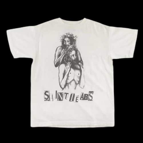 Saint Michael x Denim Tears Grace of God T-shirt White