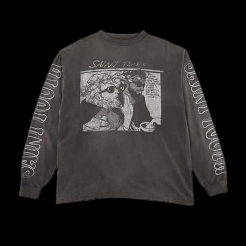Saint Michael x Denim Tears Saint Tears L/S T-shirt Black