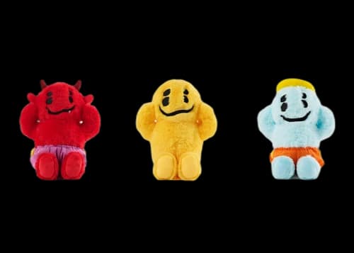 Saint Mxxxxxx x Cactus Plant Flea Market Smiles Plush Set of 3