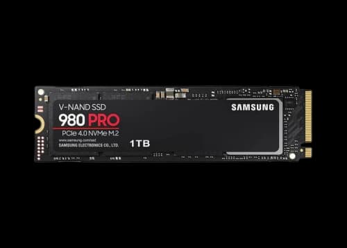 Samsung 980 PRO 4.0 NVMe SSD 1TB 1 PK MZ-V8P1T0B/AM
