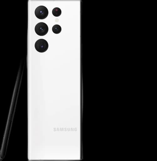 Samsung Galaxy S22 Ultra 5G (Unlocked) Phantom White