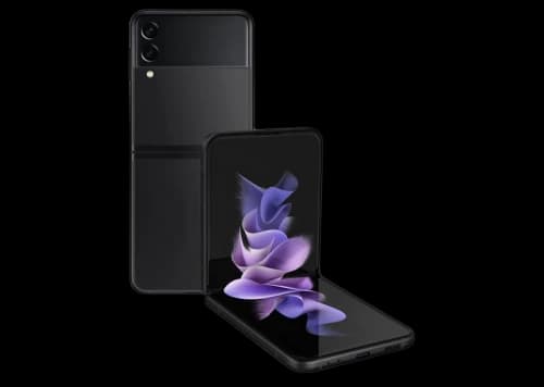 Samsung Galaxy Z Flip3 5G 256GB (Unlocked) SM-F711UZKEXAA Phantom Black