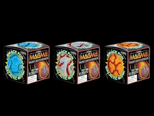 Schylling Magma Light Up Ball Orange/Grey/Blue