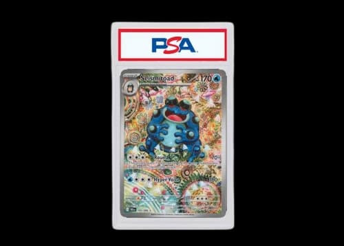 Seismitoad 2025 Pokémon BLK Illustration Rare #105/086 (PSA or BGS Graded)
