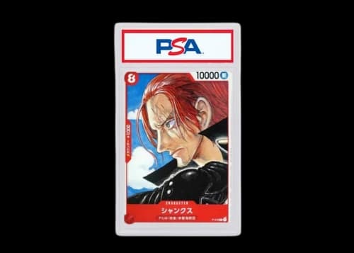 Shanks 2022 One Piece One Piece Card Game ONE PIECE FILM RED Attendant's Benefits Tutorial Deck Promo Card (Japanese) P-016 (PSA or BGS Graded)