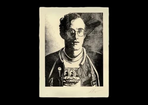 Shepard Fairey Art Is For Everybody Keith Haring Print (Signed, Edition of 450)