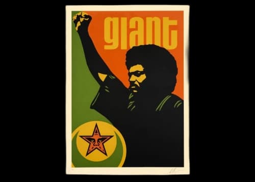 Shepard Fairey Jesse Nubian Print (Signed, Edition of 89)