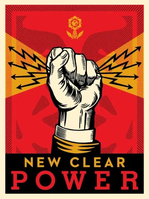 Shepard Fairey New Clear Power Print (Signed, Edition of 350)